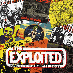 Fotonášivka EXPLOITED - Singles & Rarities 1980-1983