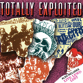 Fotonášivka EXPLOITED - Totally Exploited - Live Lewd Lust