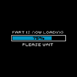 Fotonášivka FART IS LOADING