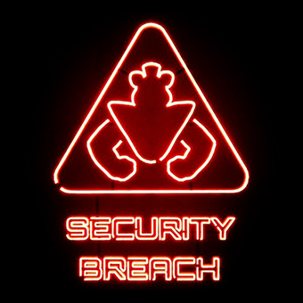 Fotonášivka FIVE NIGHTS AT FREDDYS - Security Breach