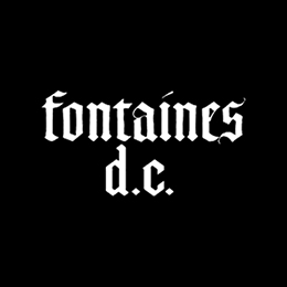 Fotonášivka FONTAINES D.C. - Logo