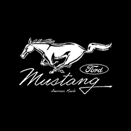 Fotonášivka FORD MUSTANG - Horse Logo American Muscle