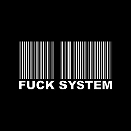 Fotonášivka FUCK SYSTEM