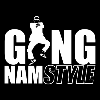 Fotonášivka GANGNAM STYLE