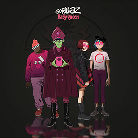 Fotonášivka GORILLAZ - Baby Queenň