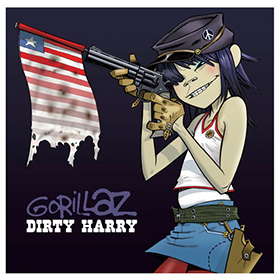 Fotonášivka GORILLAZ - Dirty Harry