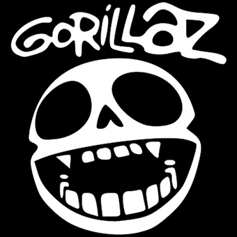 Fotonášivka GORILLAZ - Noodle Skull Face