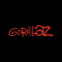 Fotonášivka GORILLAZ - Red Logo