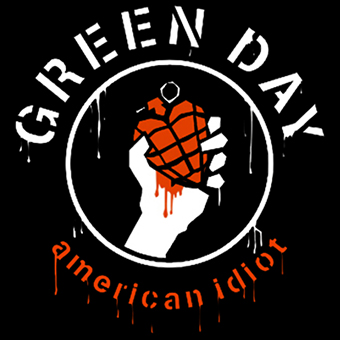 Fotonášivka GREEN DAY - Bloody American Idiot