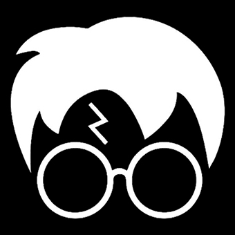 Fotonášivka HARRY POTTER - Glasses Bold Crest