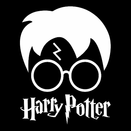 Fotonášivka HARRY POTTER - Glasses Bold Crest With Logo