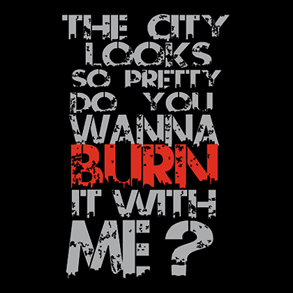 Fotonášivka HOLLYWOOD UNDEAD - City
