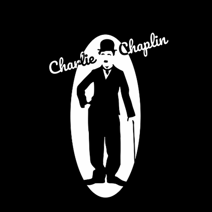Fotonášivka CHARLIE CHAPLIN - Portrait Motive 1