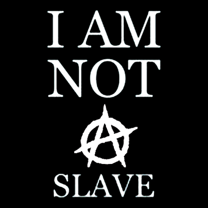 Fotonášivka I AM NOT A SLAVE