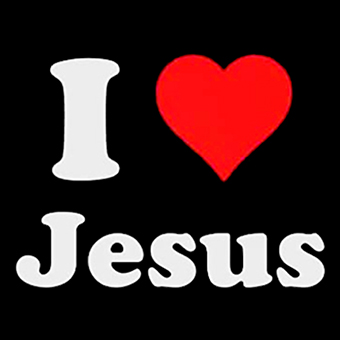 Fotonášivka I LOVE JESUS