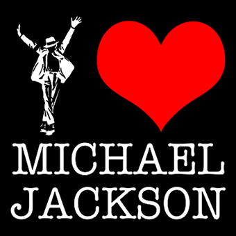 Fotonášivka I LOVE MICHAEL JACKSON