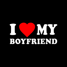 Fotonášivka I LOVE MY BOYFRIEND