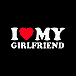 Fotonášivka I LOVE MY GIRLFRIEND