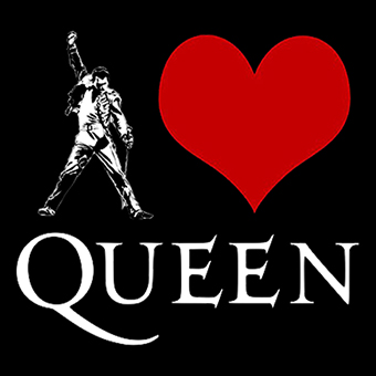 Fotonášivka I LOVE QUEEN