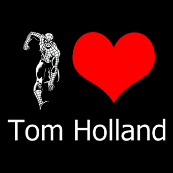 Fotonášivka I LOVE TOM HOLLAND
