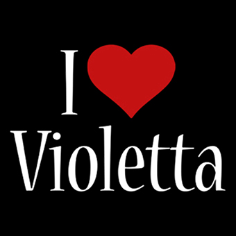 Fotonášivka I LOVE VIOLETTA
