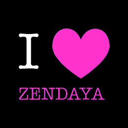 Fotonášivka I LOVE ZENDAYA