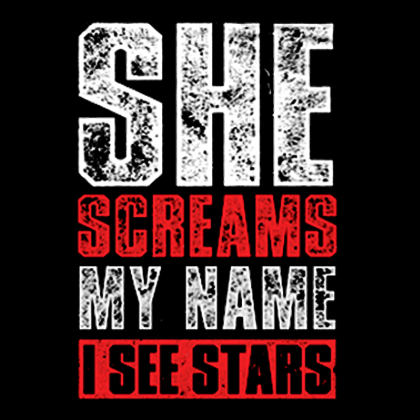 Fotonášivka I SEE STARS - She Screams My Name