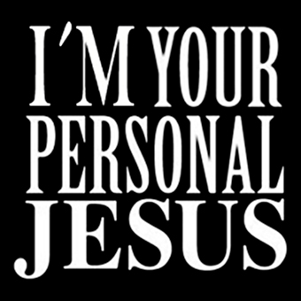 Fotonášivka I´M YOUR PERSONAL JESUS