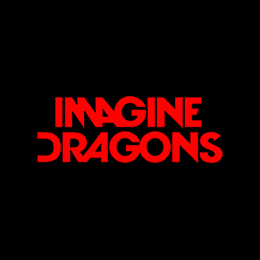 Fotonášivka IMAGINE DRAGONS - Logo Red