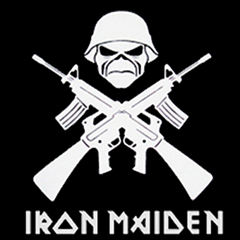 Fotonášivka IRON MAIDEN - A Matter Of Life And Death Logo