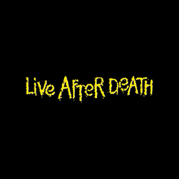 Fotonášivka IRON MAIDEN - Live After Death History Slogan