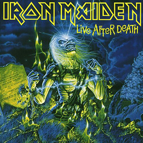 Fotonášivka IRON MAIDEN - Live After Death