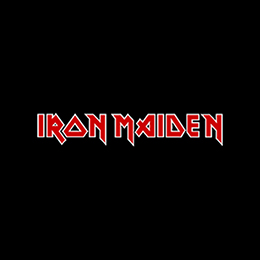 Fotonášivka IRON MAIDEN - Logo Red White
