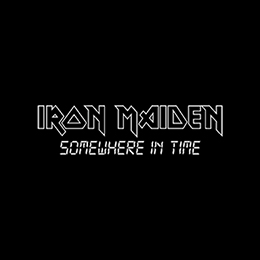 Fotonášivka IRON MAIDEN - Somewhere In Time Logo