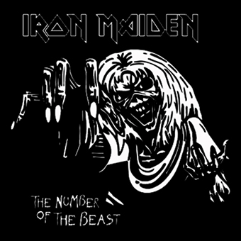 Fotonášivka IRON MAIDEN - The Number Of The Beast