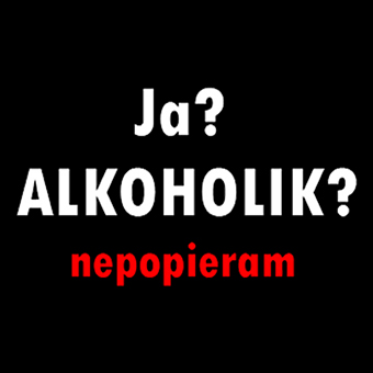 Fotonášivka JA ALKOHOLIK