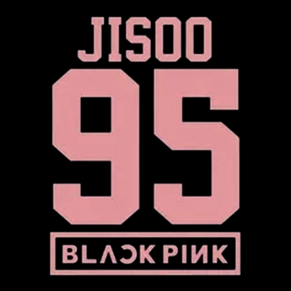 Fotonášivka JISOO 95 - BLACKPINK - Pink Number Years