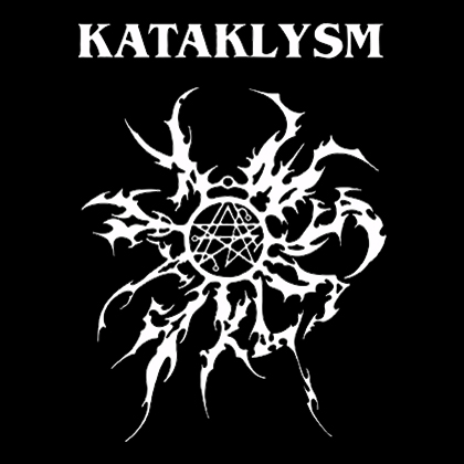 Fotonášivka KATAKLYSM - Tribal Logo