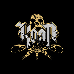 Fotonášivka KORN - Logo Crest Bakersfield Gold