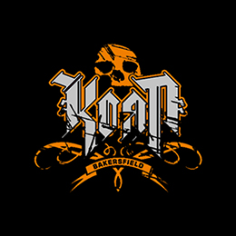 Fotonášivka KORN - Logo Crest Bakersfield Orange