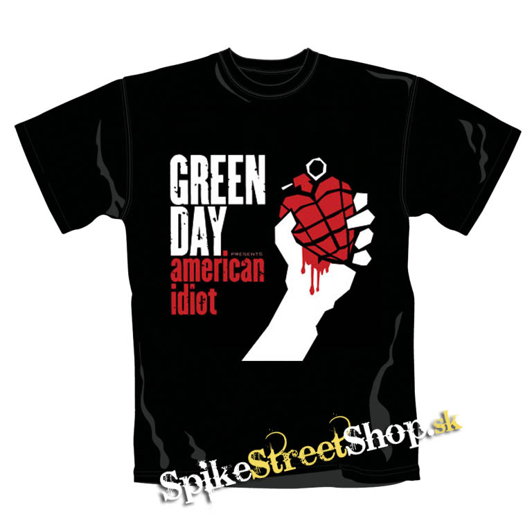 GREEN DAY - American Idiot - čierne pánske tričko