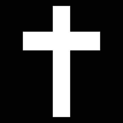 Fotonášivka KRÍŽ - Christian Cross