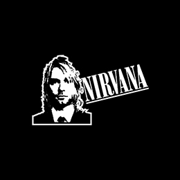 Fotonášivka KURT COBAIN - NIRVANA - Academy Portrait