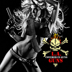 Fotonášivka L.A.GUNS - Covered In Guns