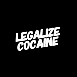 Fotonášivka LEGALIZE COCAINE
