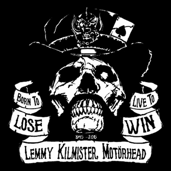 Fotonášivka LEMMY KILMISTER - Born To Lose, Live To Win