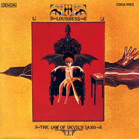 Fotonášivka LOUDNESS - THE LAW OF DEVIL'S LAND
