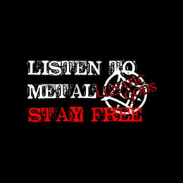 Fotonášivka LUNATIC GODS - Listen To Metal Stay Free Motive 2