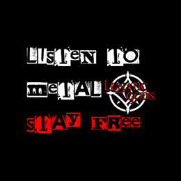 Fotonášivka LUNATIC GODS - Listen To Metal Stay Free Motive 5