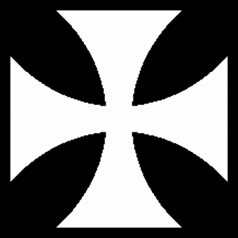 Fotonášivka MALTESE CROSS